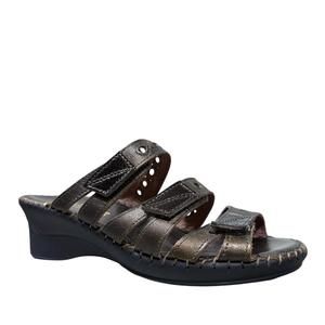 NEW LAPLUME women's darlene sandals in brown